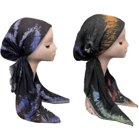 Abstract Lines Headscarves by Dacee