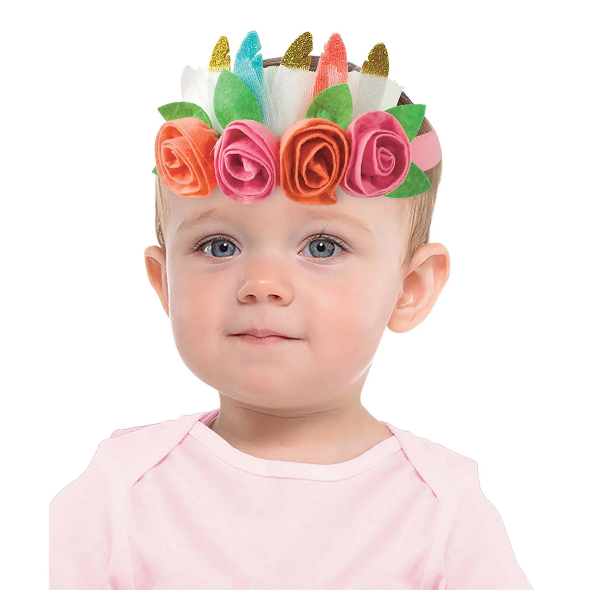 Boho Birthday Girl Deluxe Elastic Headband