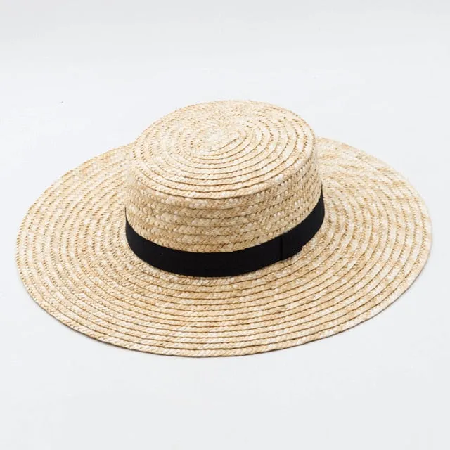 Boho Boater Hat