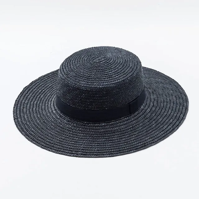 Boho Boater Hat