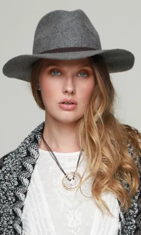 Boho Chic Braided Panama Hat