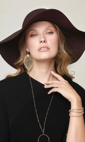 Boho Floppy Felt Hat