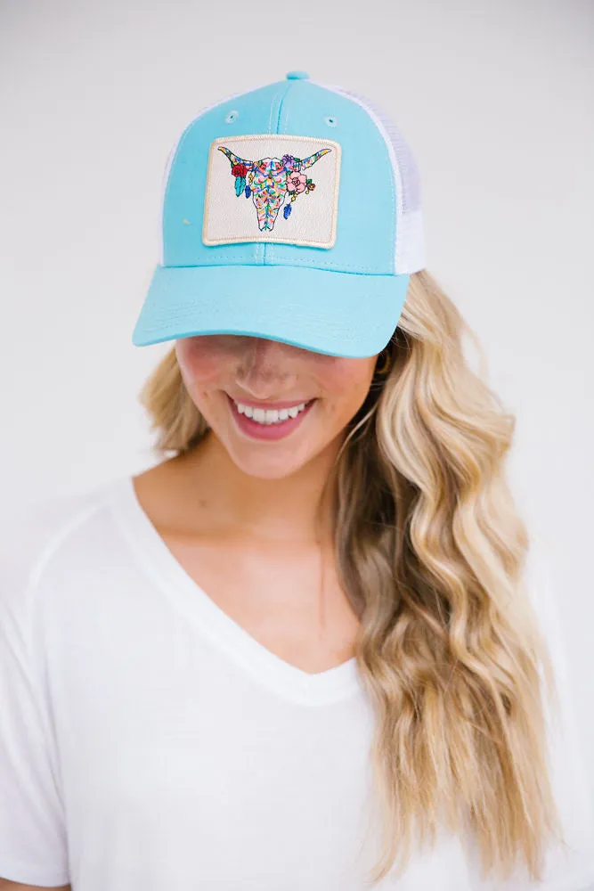 BOHO STEERHEAD PATCH HAT