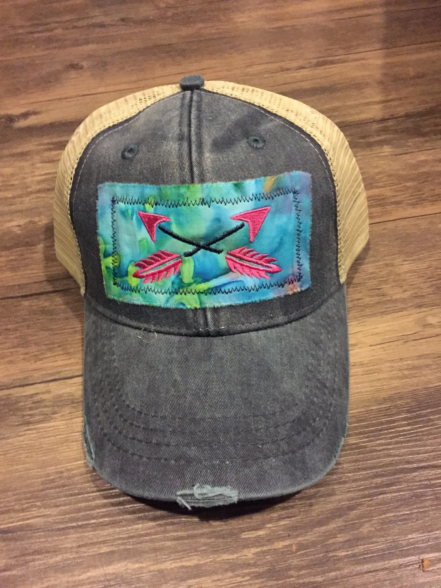 Boho Trucker Hat Arrows