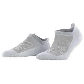 Burlington Athlesiure Sneaker Socks - Light Grey Mel