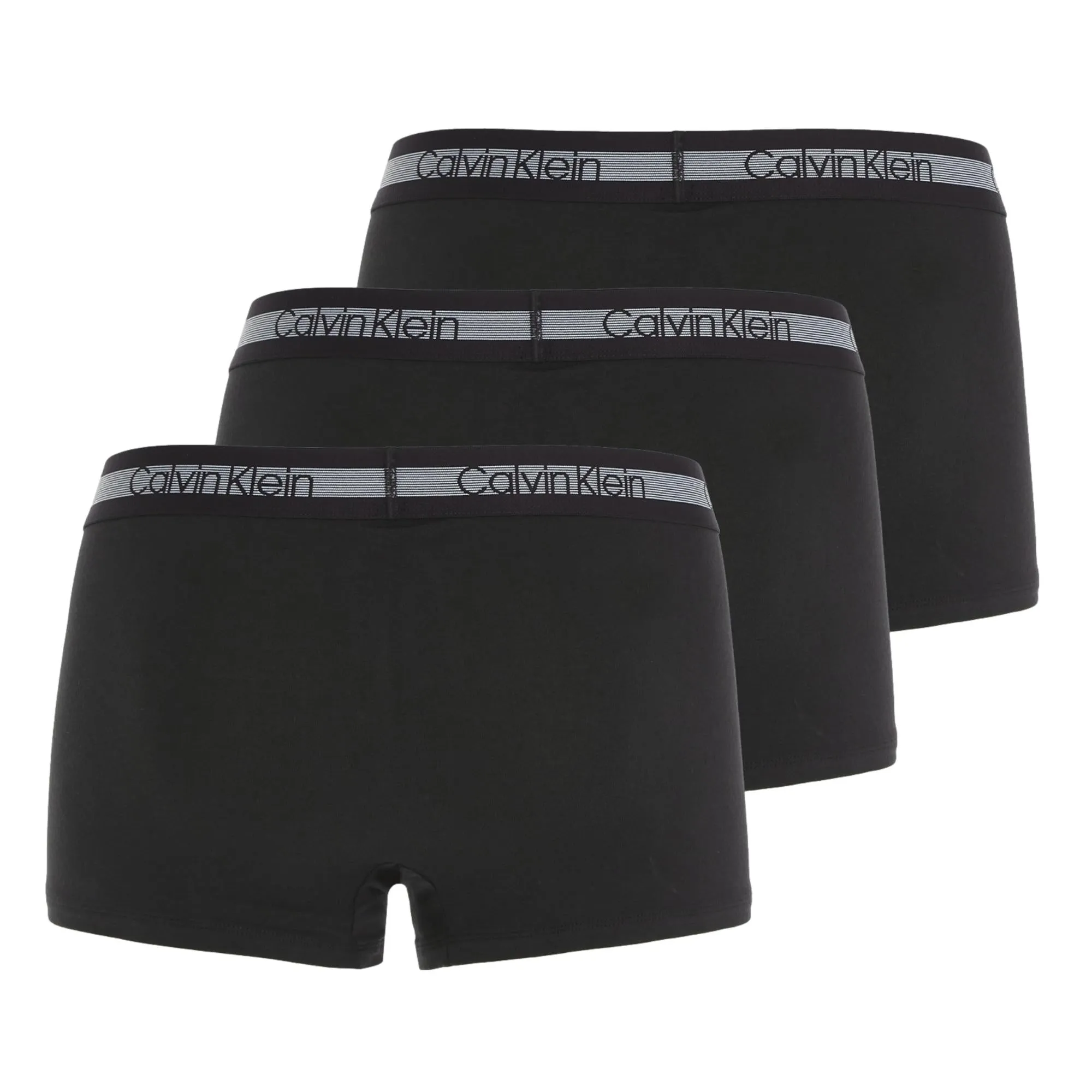 Calvin Klein Cooling 3 Pack Trunk - Black