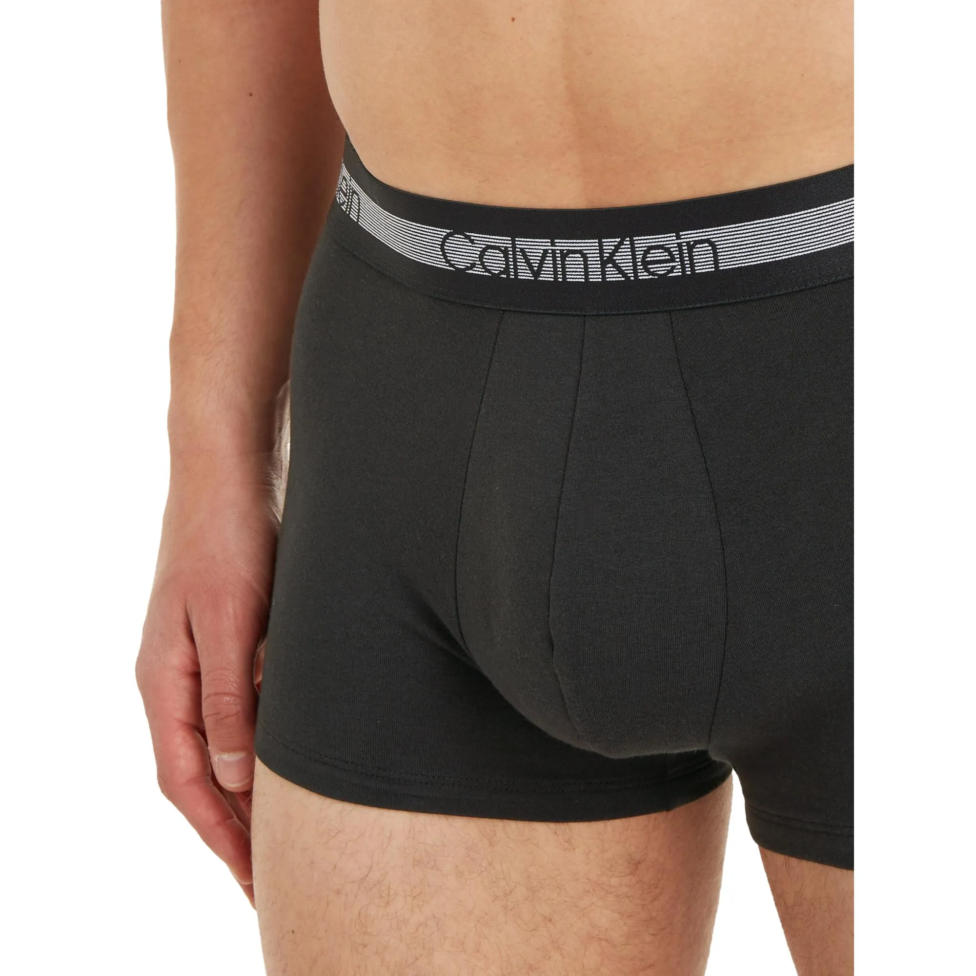 Calvin Klein Cooling 3 Pack Trunk - Black