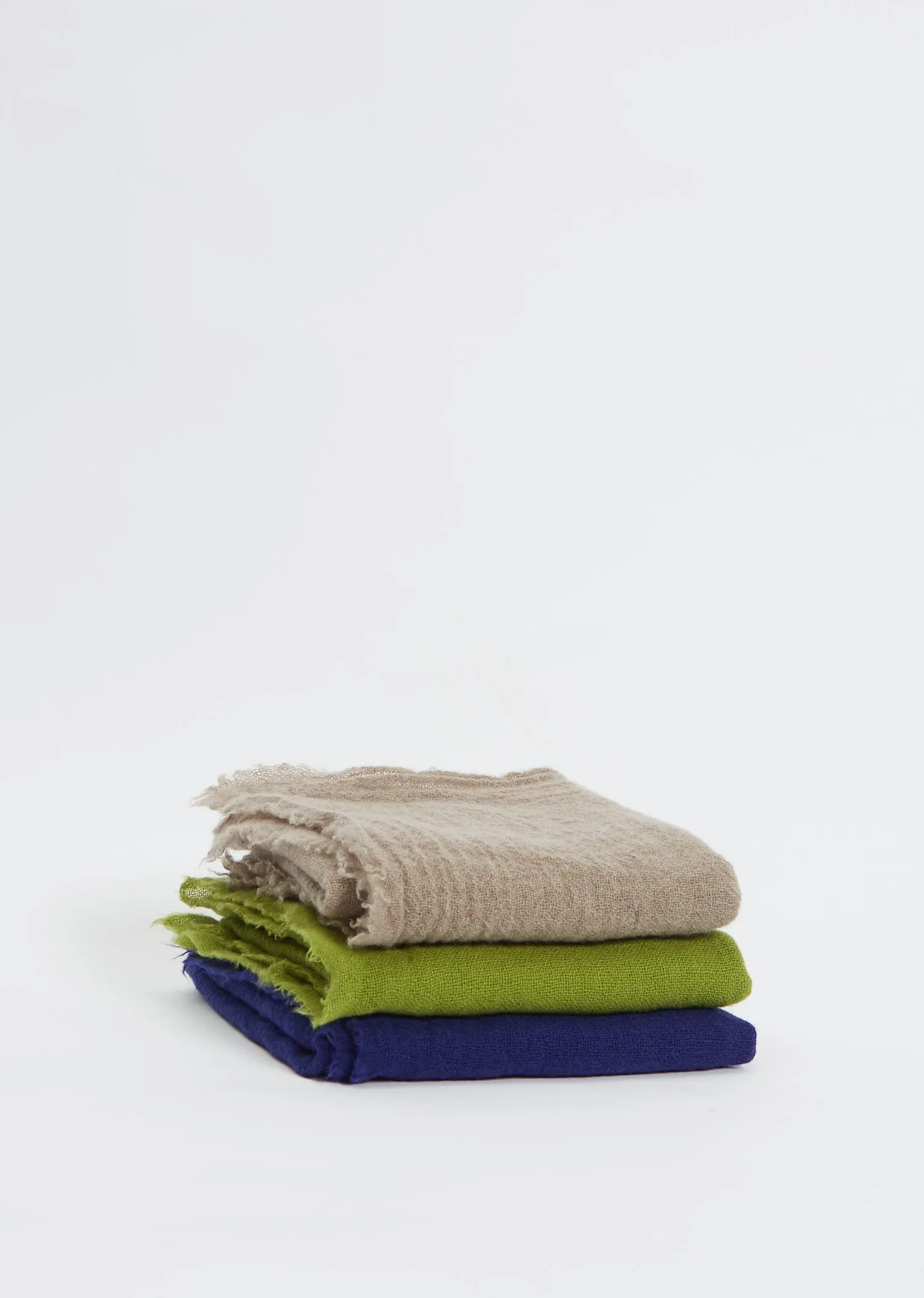 Cashmere Scarf — Electric Blue