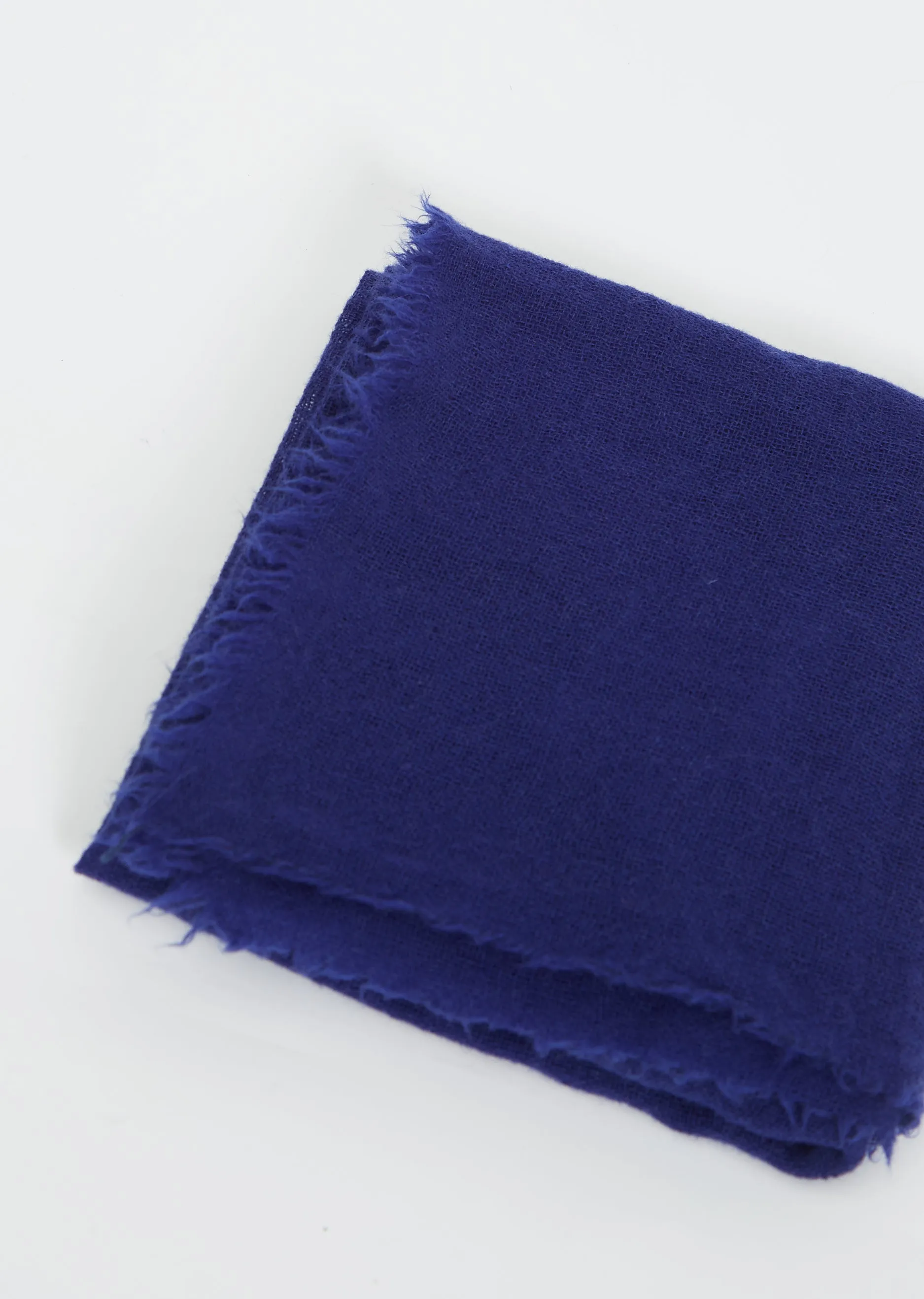 Cashmere Scarf — Electric Blue