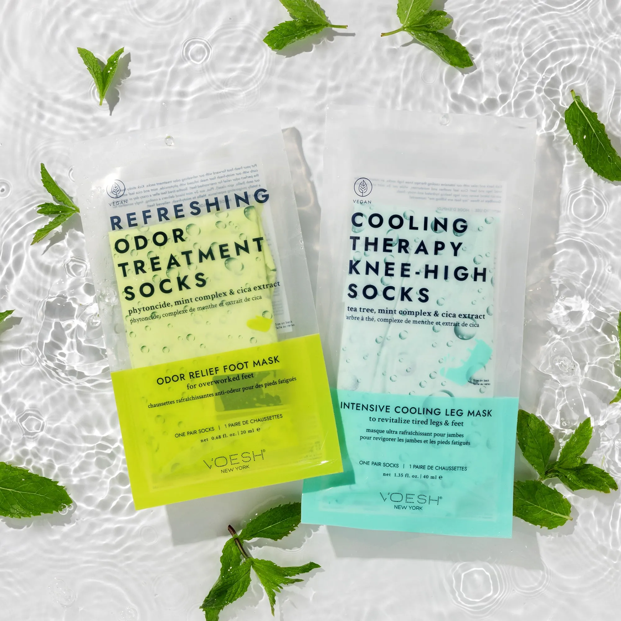 Cooling   Odor Relief Socks Duo