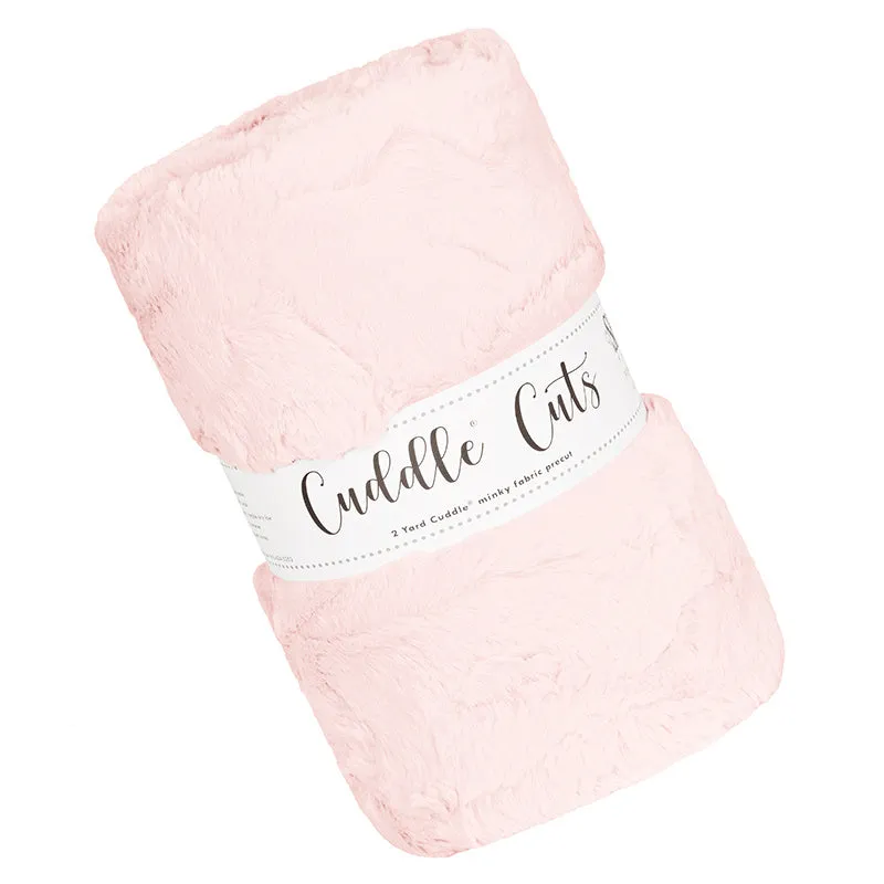 Cuddle® Cuts - Luxe Cuddle® Hide Rosewater 2 Yard Cut