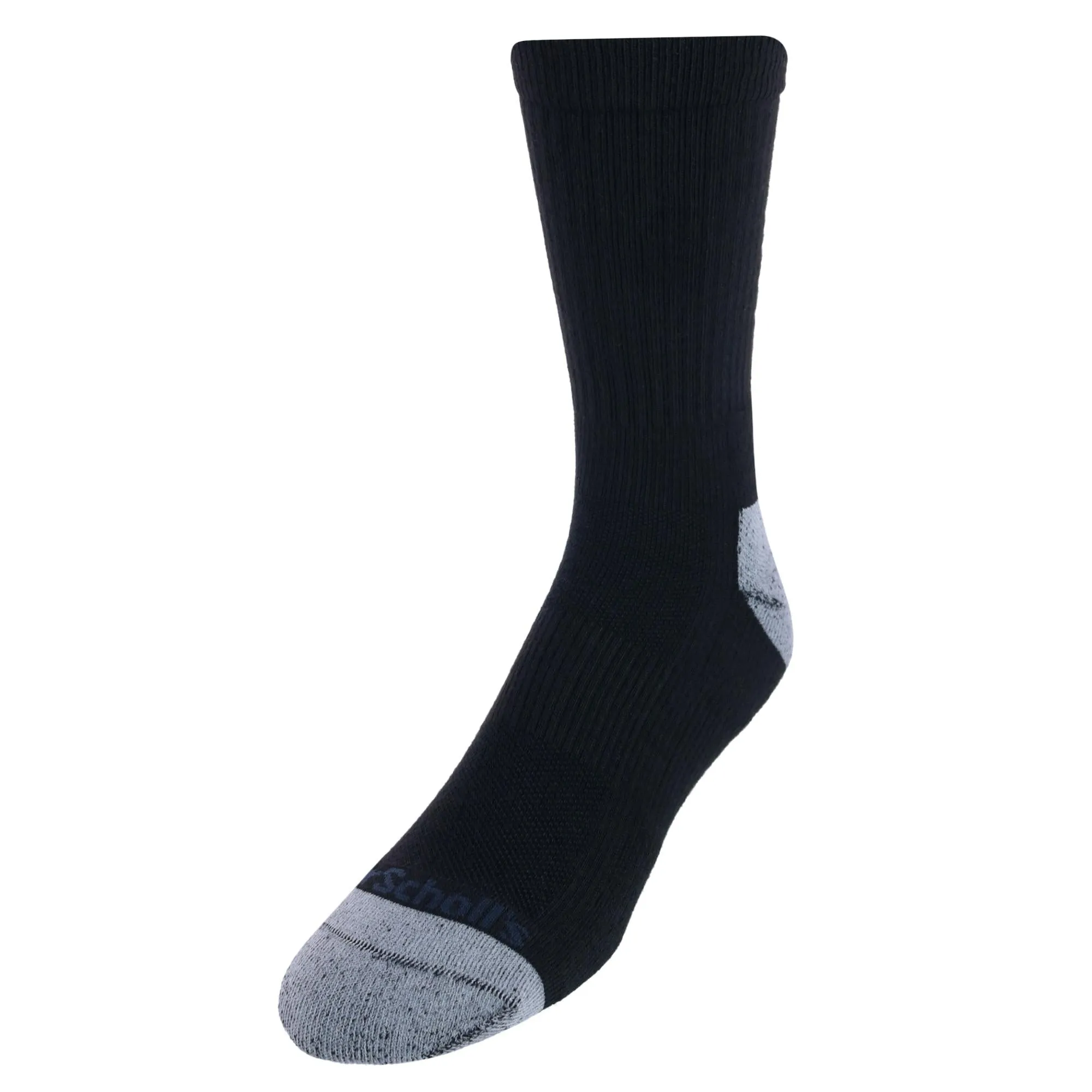 Dr. Scholl's Men's Crew Compression Work Socks (2 Pair Pack)