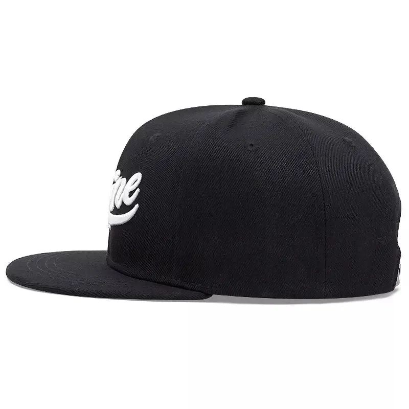 Drine Plain Snapback Cap