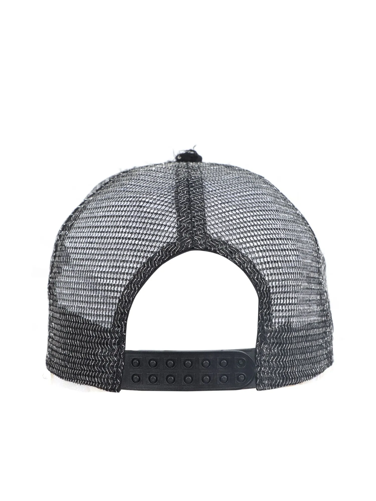 FabSeasons Sequin glitter Trucker snapback caps & hats, with breathable mesh, 5 Panel cap for girls & women