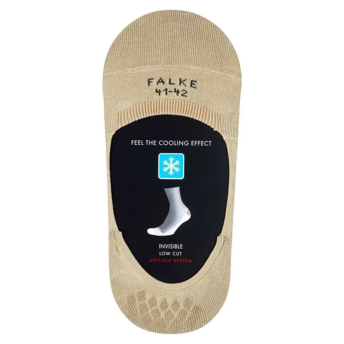 Falke Beige Cool 24/7 No Show Socks