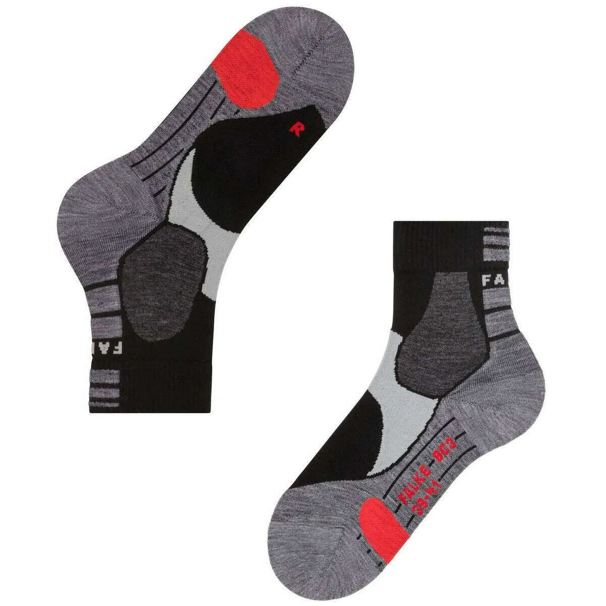 Falke Black BC3 Comfort Short Socks