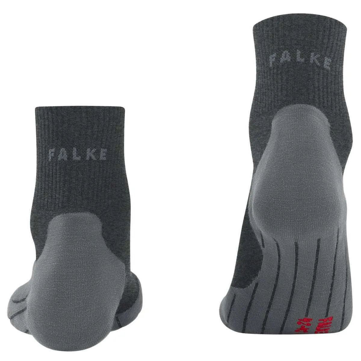 Falke Grey TK5 Wander Wool Short Socks