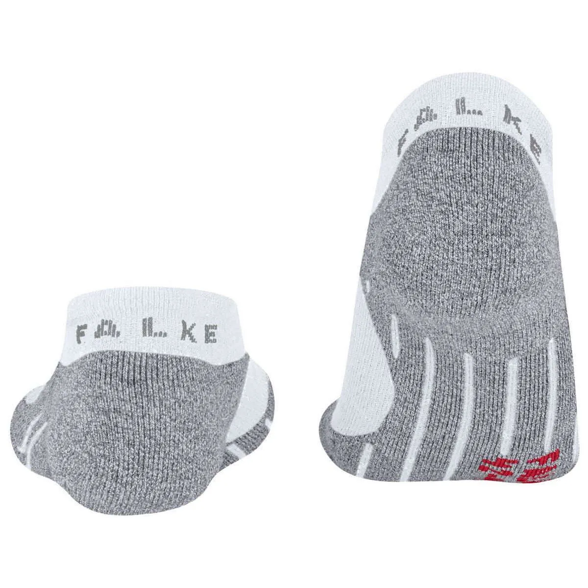 Falke RU3 Comfort No Show Socks - White Mix