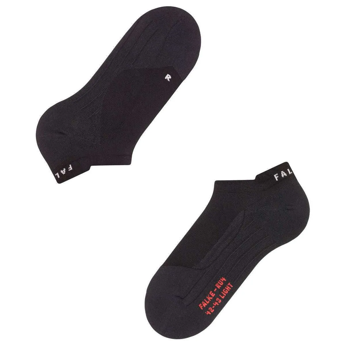 Falke RU4 Light Performance Invisible Socks - Black Mix