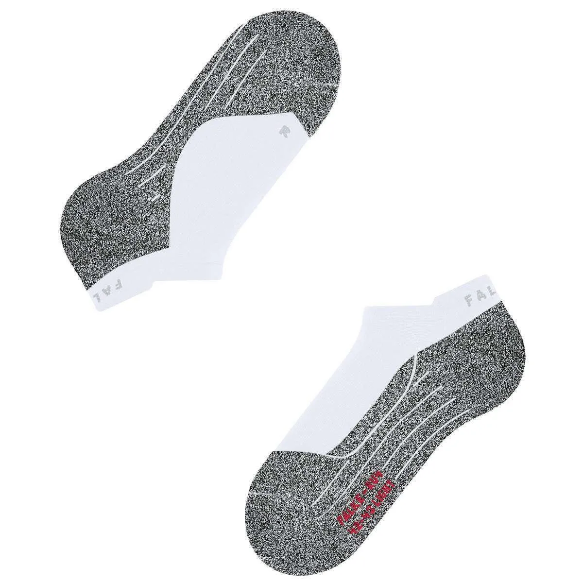 Falke RU4 Light Performance Invisible Socks - White Mix