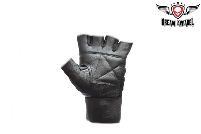 Fingerless Leather Gloves