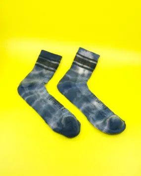 Ink Tie-Dye Merino Tube Socks