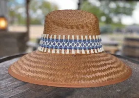 Island Girl Hats- Boho Chic Blueberry