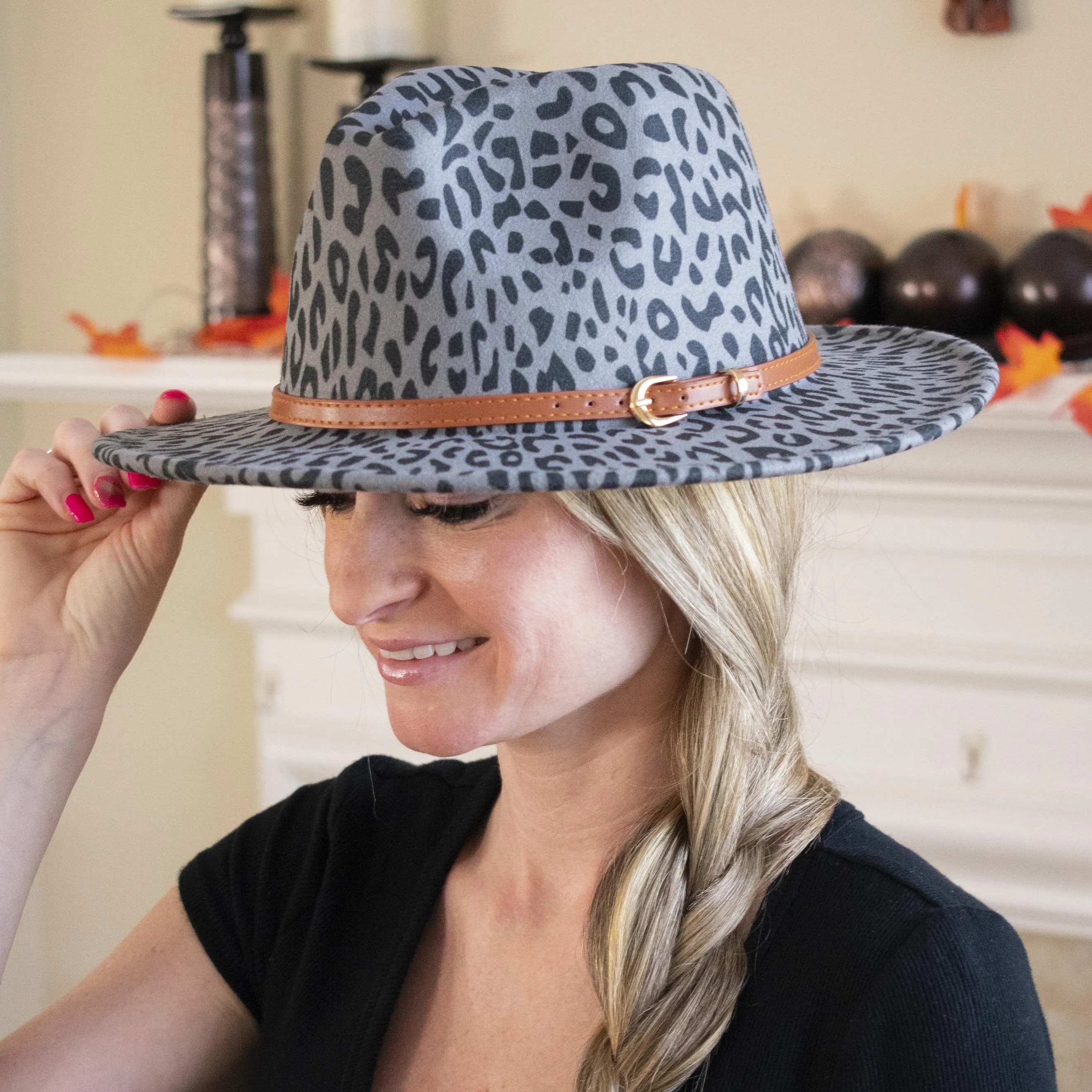 Leopard Boho Hats