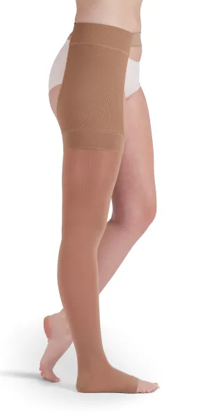 mediven plus 30-40 mmHg thigh waist attachment right open toe standard