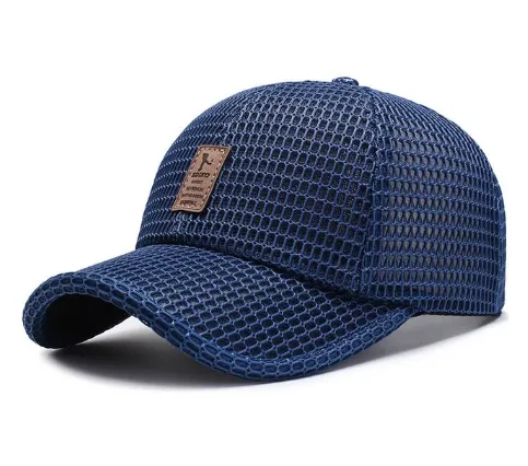 Mesh Embroided Adjustable Baseball Cap