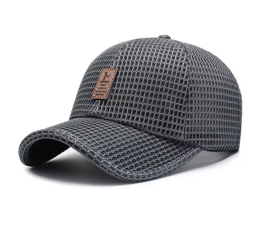 Mesh Embroided Adjustable Baseball Cap