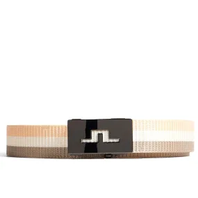 Roy Webbing Stripe Belt Wax Yellow - SS24