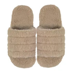 SnuggUps Women's - Open Toe Latte