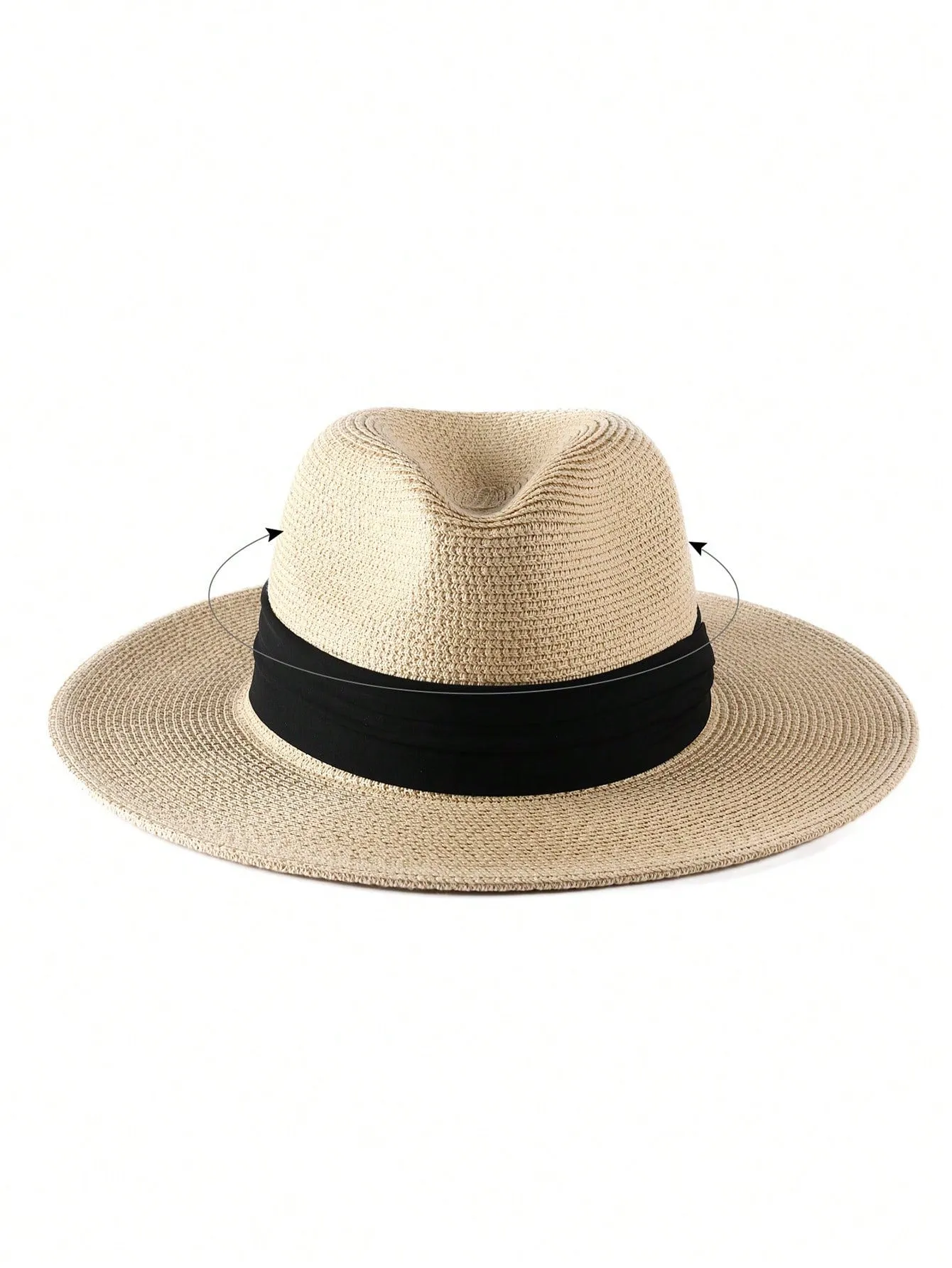 Tape Decor Straw Hat Boho