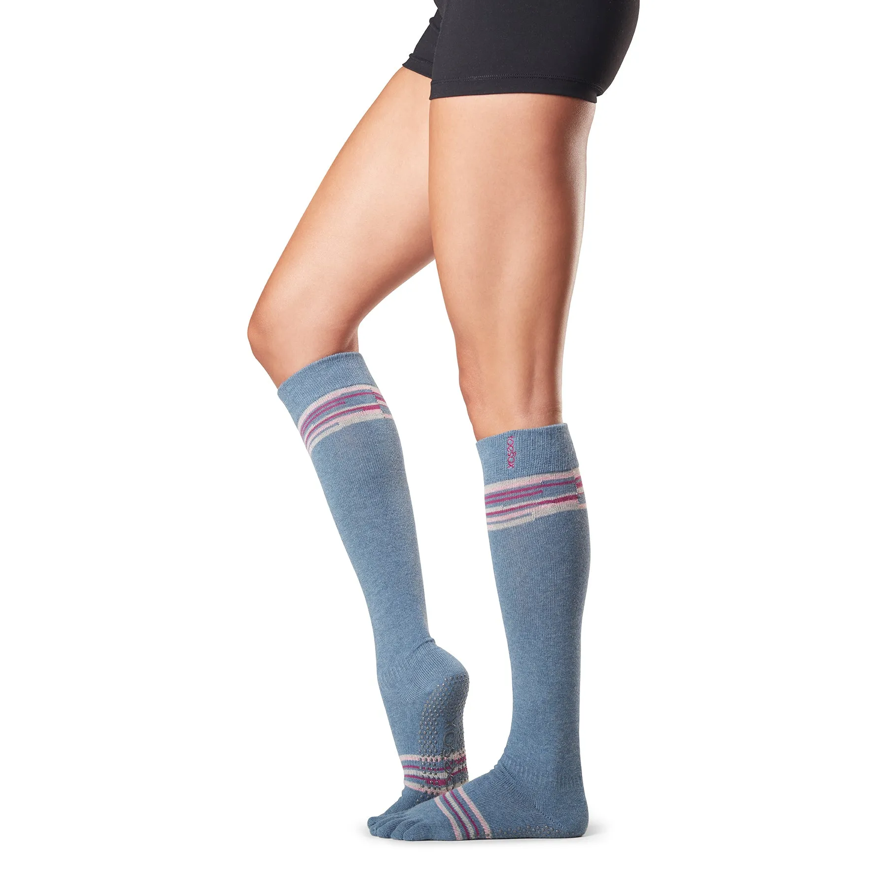 ToeSox - Scrunch Knee High Grip Socks SALE