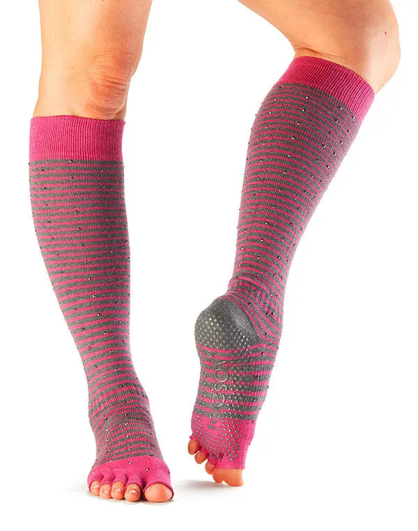 ToeSox - Scrunch Knee High Grip Socks SALE