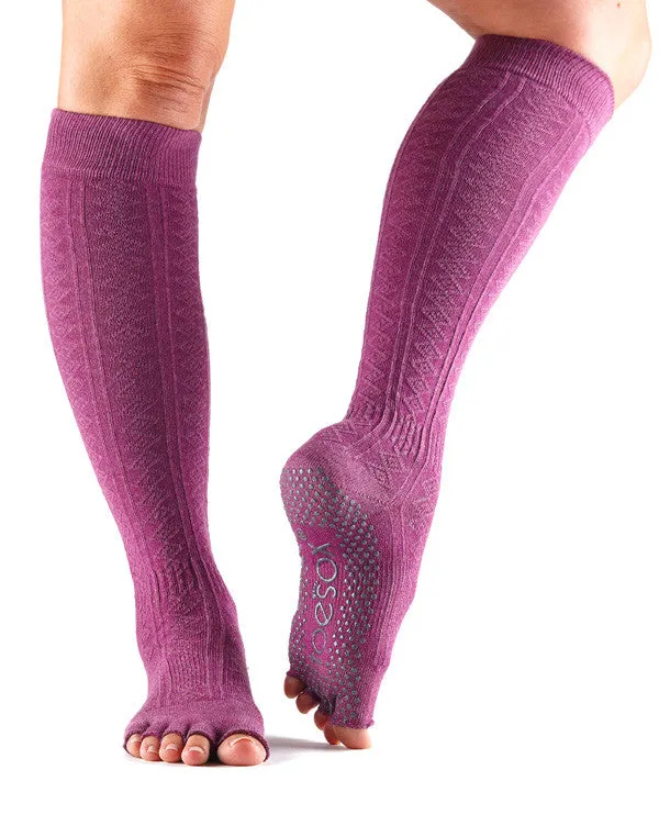 ToeSox - Scrunch Knee High Grip Socks SALE