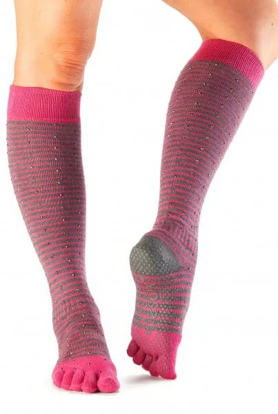 ToeSox - Scrunch Knee High Grip Socks SALE