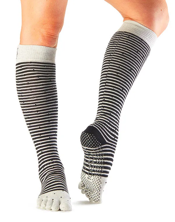 ToeSox - Scrunch Knee High Grip Socks SALE