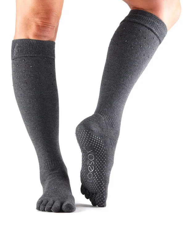 ToeSox - Scrunch Knee High Grip Socks SALE