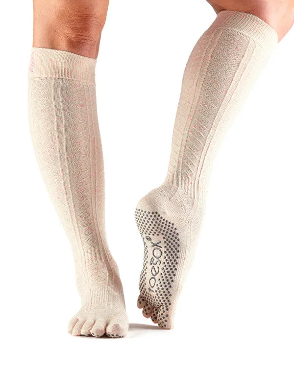 ToeSox - Scrunch Knee High Grip Socks SALE