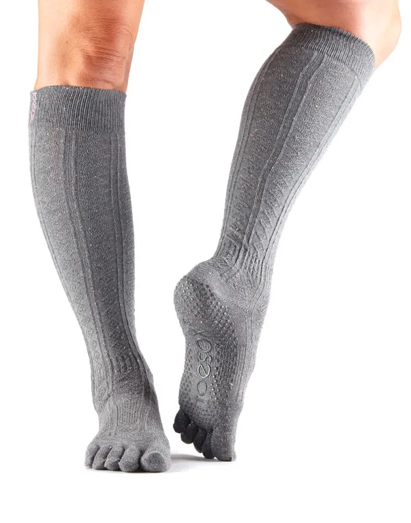 ToeSox - Scrunch Knee High Grip Socks SALE