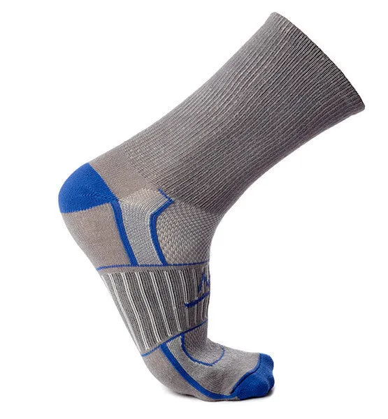 Vaporactive Performance Crew Socks 2-Pack | Royal Blue / Charcoal