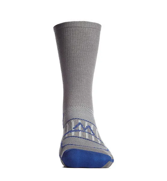 Vaporactive Performance Crew Socks 2-Pack | Royal Blue / Charcoal