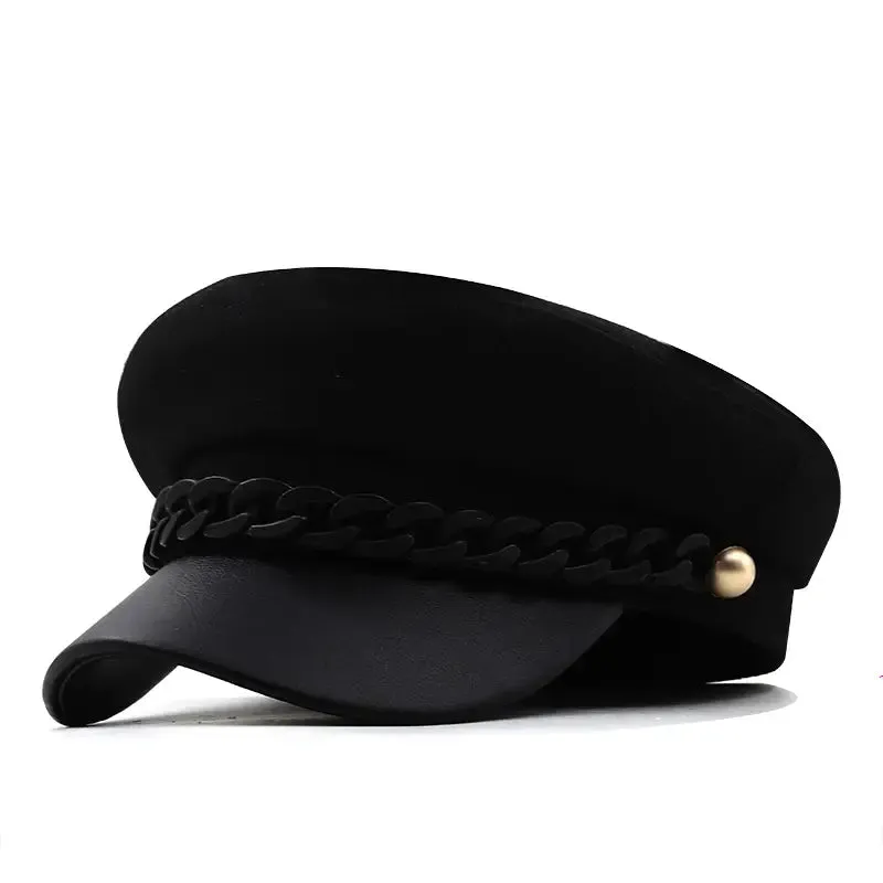 Verona Chain Cotton Sailor Cap