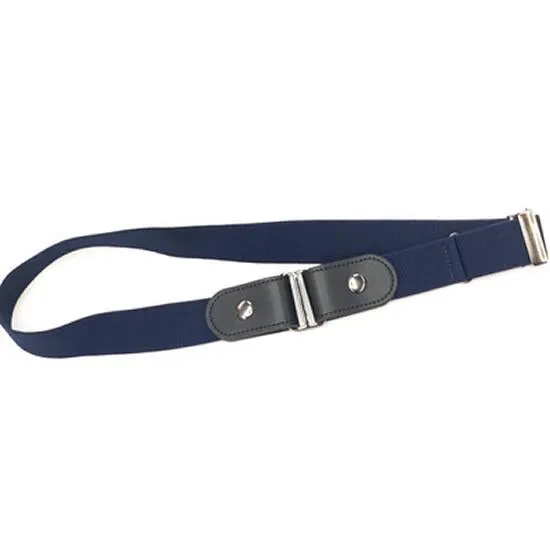 Women Buckle Free Elastic Belts Invisible Belt Waist for Jeans No Buckles Waistband Belt