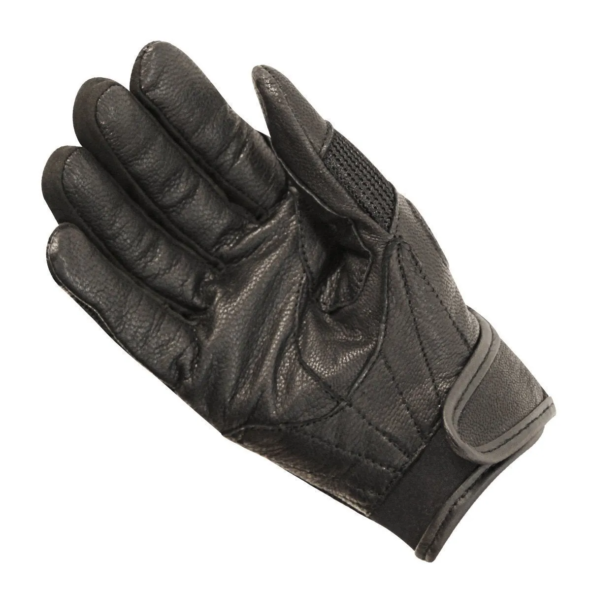 Xelement XG802 Women's Black Mesh Cool Rider Motorcycle Gloves